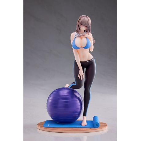 Original Character Statue 1/6 Exercise Girl Aoi 28 cm