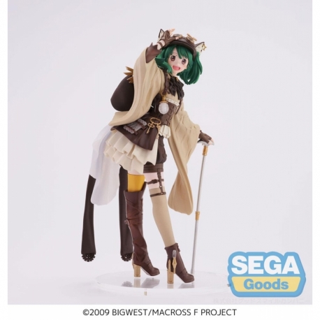 Macross Frontier FIGURIZMa PVC Statue Ranka Lee Oshare Macross Revolution Ver. 17 cm