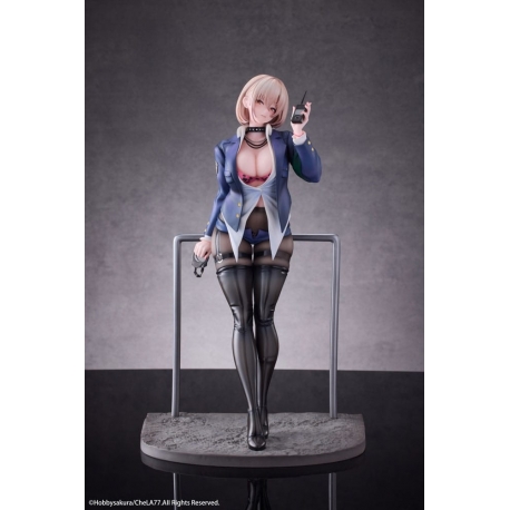 Original IllustrationPVC Statue 1/6 Naughty Police Woman Illustration by CheLA77 27 cm