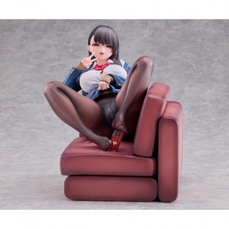 Original Character Statue 1/6 Self-feet Girl Tapestry Set Edition 17 cm