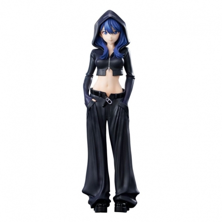Gridman Universe Estatua PVC Zozo Black Collection Rikka Takarada 24 cm