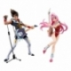 Macross 7 Estatua Gals PVC Fire Bomber Live Stage 23 cm