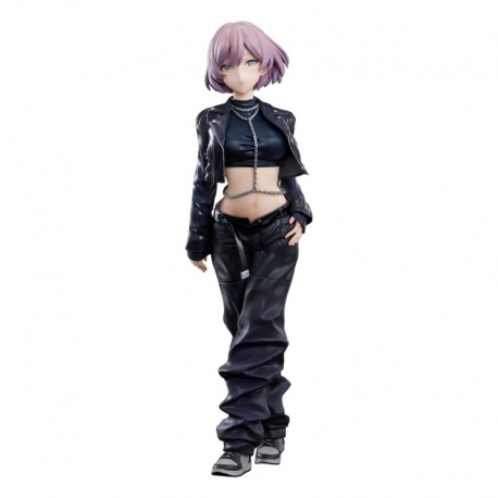 Gridman Universe Estatua PVC Zozo Black Collection Mujina 25 cm
