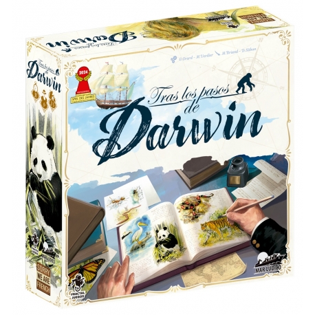 Board game In the Footsteps of Darwin from Tranjis Games