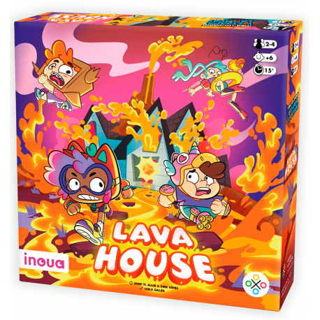 Lava House board game (Spanish) from Inoua Games