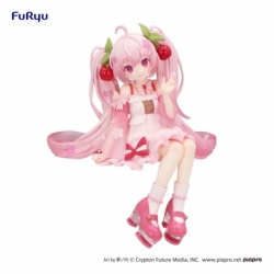 Hatsune Miku Noodle Stopper PVC Statue Sakura Miku 2025 14 cm