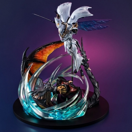 Aura Battler Dunbine Estatua PVC Real Posing Robots Sirvine 23 cm