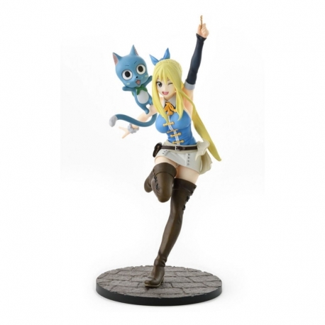 Fairy Tail PVC Statue 1/8 Lucy Heartfilia Wink Ver. 23 cm