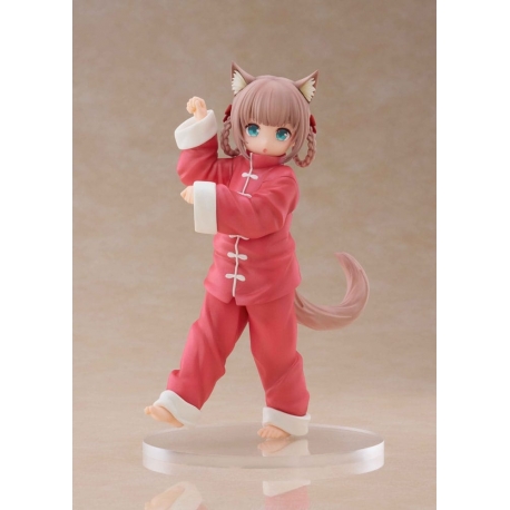 My Cat Is a Kawaii Girl Estatua Palette Dress-Up Collection Kinako Nyang fu Ver. 15 cm