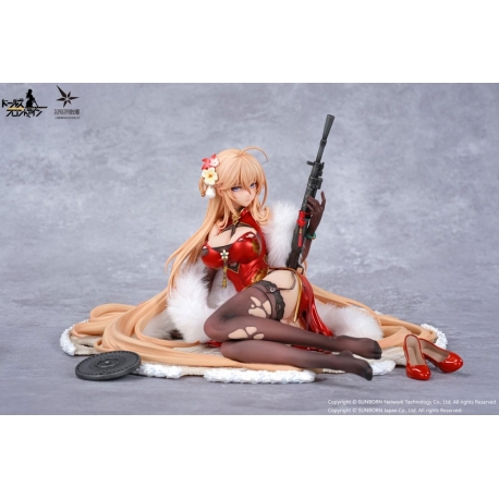 Girls' Frontline: Neural Cloud Estatua PVC 1/7 DP28 Coiled Morning Glory Heavy Damage Ver. 14 cm