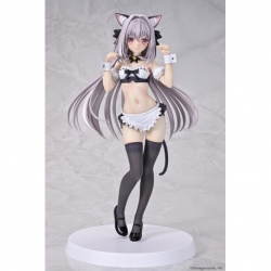 Tsuki ni Yorisou Otome no Sahou PVC Statue 1/6 Luna Sakurakouji Cat Maid Ver. 26 cm
