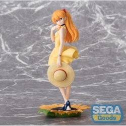 Rebuild of Evangelion Luminasta PVC Statue Asuka Summer Dress Ver. 2 24 cm