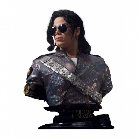 Michael Jackson Busto tamaño natural Dangerous Tour 78 cm