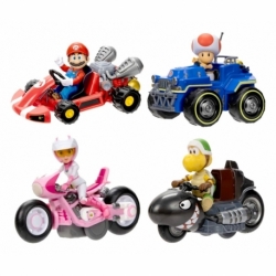 Super Mario Bros. La película Minifiguras con Karts 6 cm Surtido (6)