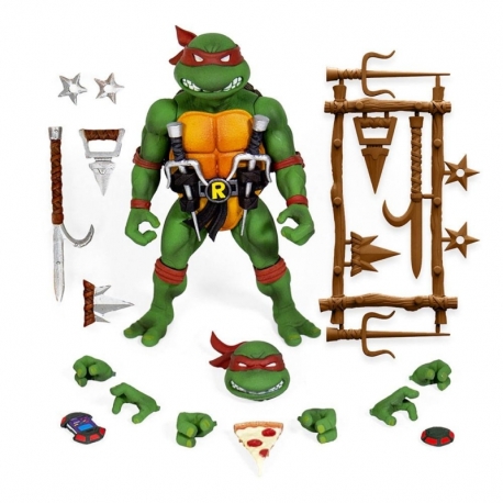 Tortugas Ninja Figura Ultimates Raphael Version 2 18 cm