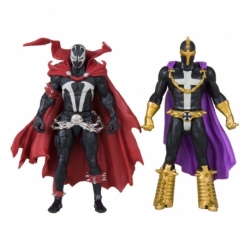 Spawn Pack de 2 Figuras & Cómic Spawn & Anti-Spawn (Spawn 1) 8 cm Surtido (6)
