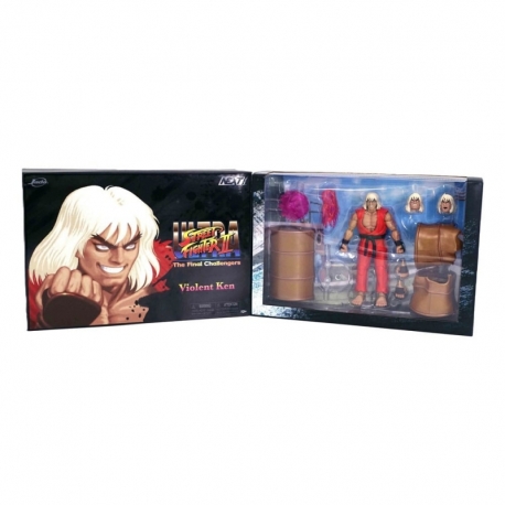 Ultra Street Fighter II: The Final Challengers Figura 1/12 Violent Ken Next Level SDCC 2024 Exclusive 15 cm