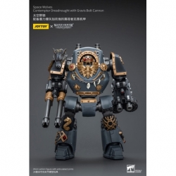 Warhammer The Horus Heresy Action Figure 1/18 Space Wolves Contemptor Dreadnought with Gravis Bolt Cannon 12 cm