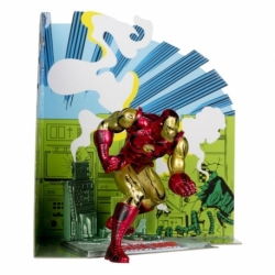 Marvel PVC Estatua PVC 1/10 Iron Man (The Invincible Iron Man 126) 11 cm