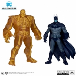 Arham City Pack de 2 Figuras DC Multiverse Batman & Solomon Grundy (Gold Label) 18 cm