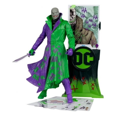 DC Multiverse Figura Hush (Batman: Hush) Jokerized (Gold Label) 18 cm