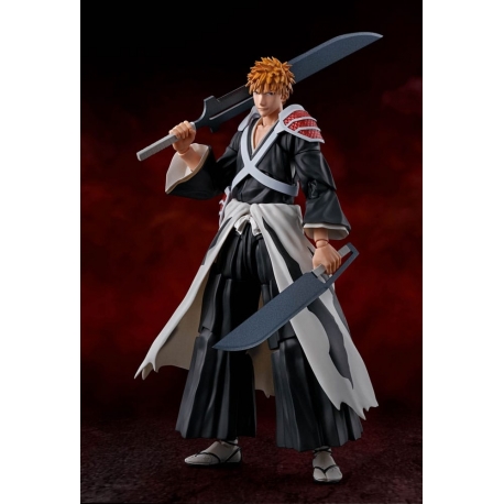 Bleach: Thousand-Year Blood War S.H. Figuarts Action Figure Ichigo Kurosaki Dual Zangetsu 16 cm