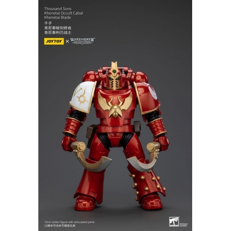 Warhammer The Horus Heresy Action Figure 1/18 Thousand Sons Khenetai Occult Cabal Khenetai Blade 12 cm