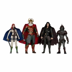 El Señor de los Anillos: la Guerra de los Rohirrim Pack de 4 Figuras 10 cm