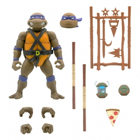 Tortugas Ninja Figura Ultimates Donatello 18 cm