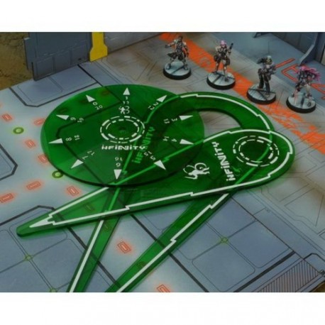 INFINITY - PLANTILLA DISPARO 3ª EDICION *VERDE*