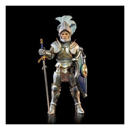 Mythic Legions: Ashes of Agbendor Figure Blue Shield Solider Deluxe Builder Set