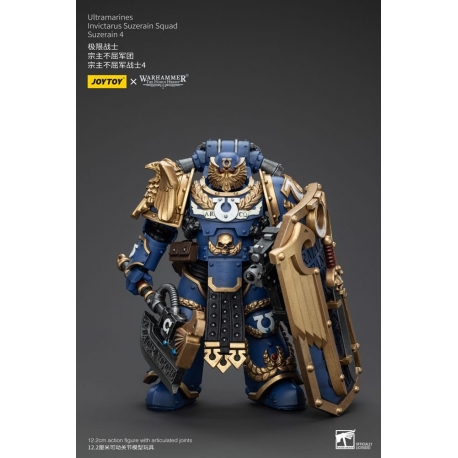 Warhammer The Horus Heresy Action Figure 1/18 Ultramarines Invictarus Suzerain Squad Suzerain 4 12 cm