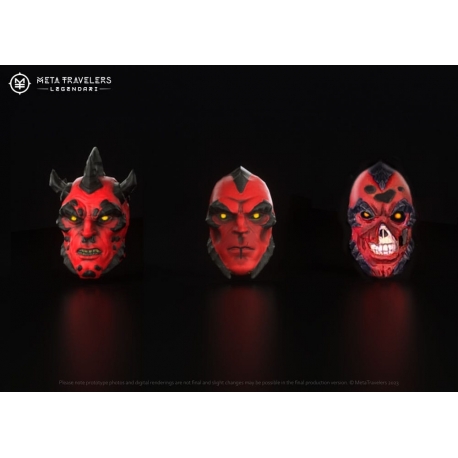 Legendari Accesorios Nibiru Villains Head Pack