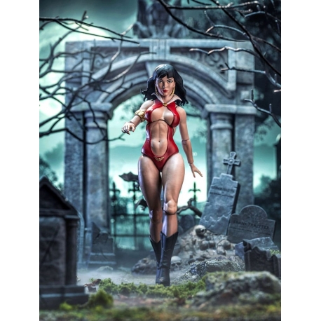 Frazetta Girls Action Figure 1/12 Vampirella 16 cm