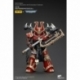 Warhammer 40k Action Figure 1/18 World Eaters Khorne Berzerker with Eviscerator Chainaxe 13 cm