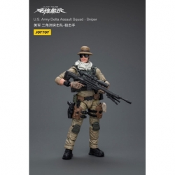 Hardcore Coldplay Action Figure 1/18 U.S. Army Delta Assault Squad Sniper 11 cm