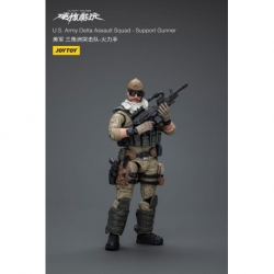 Hardcore Coldplay Action Figure 1/18 U.S. Army Delta Assault Squad Support Gunner 11 cm