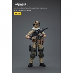 Hardcore Coldplay Action Figure 1/18 U.S. Army Delta Assault Squad Machine Gunner 11 cm