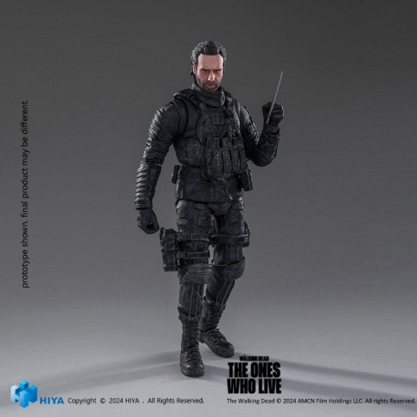 The Walking Dead: The Ones Who Lived Figura 1/18 Exquisite Mini Rick Grimes 11 cm