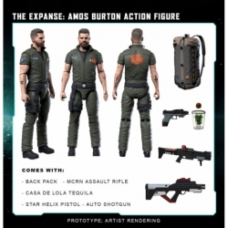 The Expanse Action Figure Amos Burton 20 cm