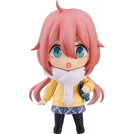 Laid-Back Camp Figura Nendoroid Nadeshiko Kagamihara: School Uniform Ver. 10 cm