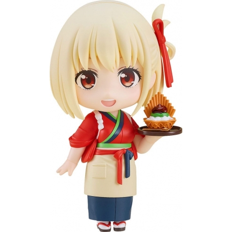 Lycoris Recoil Nendoroid Action Figure Chisato Nishikigi: Cafe LycoReco Uniform Ver. 10 cm