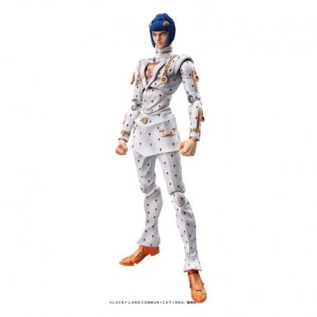 JoJo's Bizarre Adventure Part5 Golden Wind Action Figure Chozokado Bruno Bucciarati 15 cm (3rd-run)