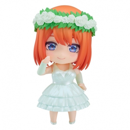 The Quintessential Quintuplets Figure Nendoroid Yotsuba Nakano: Wedding Dress Ver. 10 cm