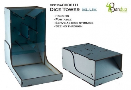 Blue Bandua Tower Dice