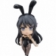 Rascal Does Not Dream of Bunny Girl Senpai Nendoroid Action Figure Mai Sakurajima: Bunny Girl Ver. 10 cm