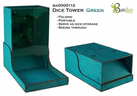 Green Bandua Tower Dice