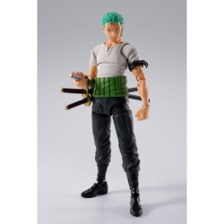 One Piece S.H.Figuarts Action Figure Roronoa Zoro Romance Dawn Ver. 15 cm