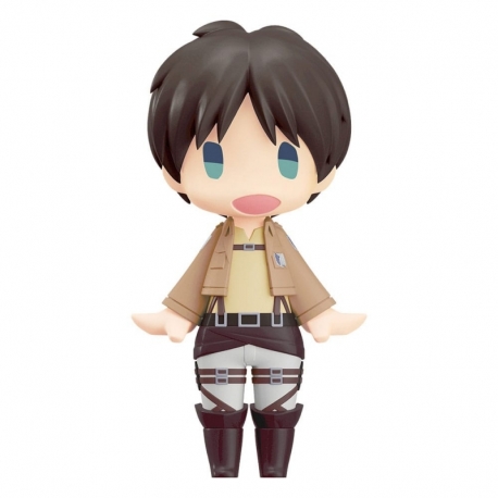 Attack on Titan HELLO! GOOD SMILE Action Figure Eren Yeager 10 cm