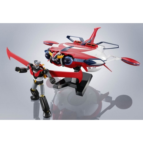 Grendizer U Robot Spirits Action Figures Spazer Side Super 15 cm